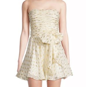 Ramy Brook Women’s Noella Metalic Clip Dot Minidres